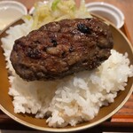 用戶對於毎朝挽肉と羽釜ごはん ハンバーグぼうず的評論圖
