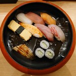 用户对于回転寿司がんこ あべのハルカス店的评论图