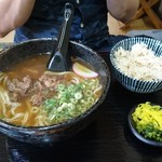 用户对于手打ちうどん やまびこ 青谷店的评论图