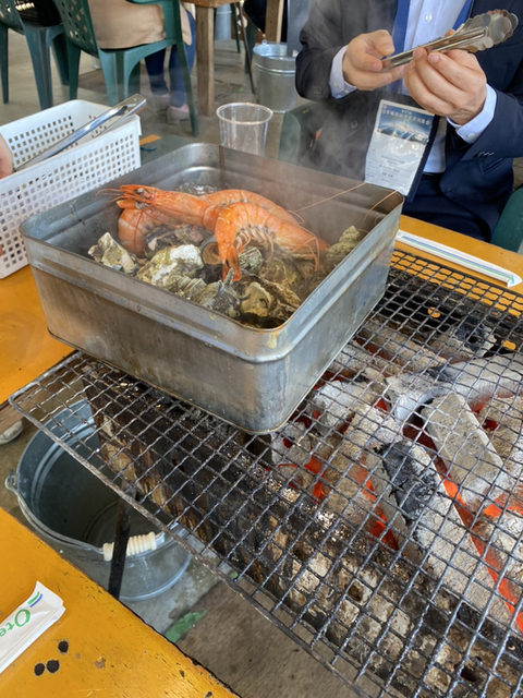 用戶對於カキ小屋ベイサイド的評論圖