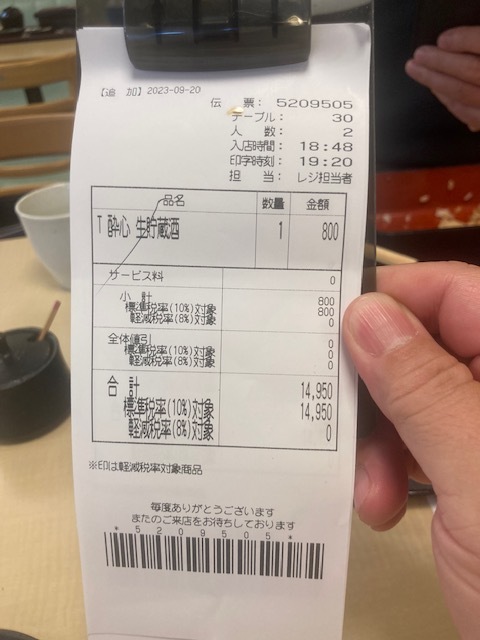 用戶對於登亭 新宿店的評論高清圖