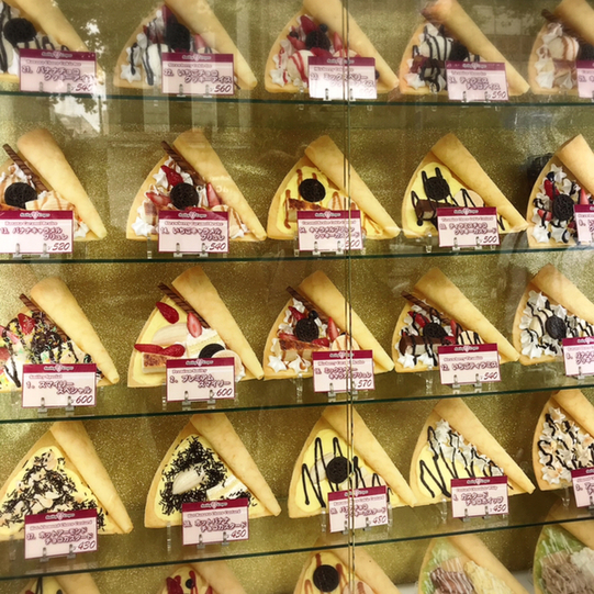 用户对于スマイリークレープ 秋葉原店的评论图