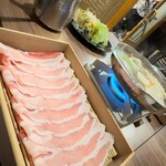 用户对于黒豚しゃぶしゃぶ わっぜ的评论图