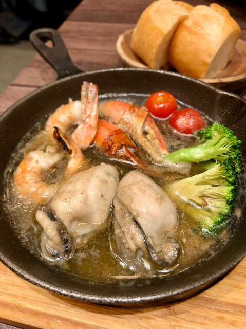 用户对于Crab Shrimp and Oyster 赤坂的评论高清图