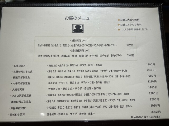 用戶對於天ぷら ひさご 大崎店的評論高清圖