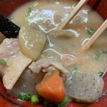 用戶對於とろ〜り豚汁めし 八百食堂的評論圖