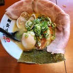 用户对于熟成醤油らーめん 十二分屋 城陽店的评论图