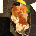 用户对于魚と旬菜と日本酒　炙りのどまん中的评论图