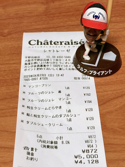用户对于シャトレーゼ 平野瓜破店的评论高清图