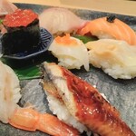 用戶對於元祖ぶっち切り寿司 魚心 心斎橋店的評論圖