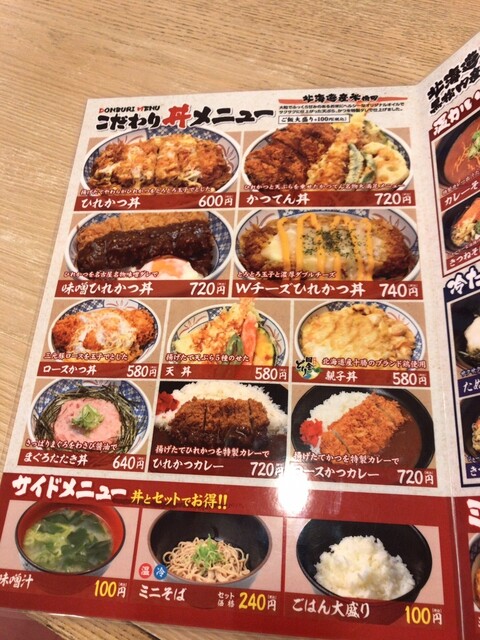 用户对于かつてん duo新札幌店的评论高清图