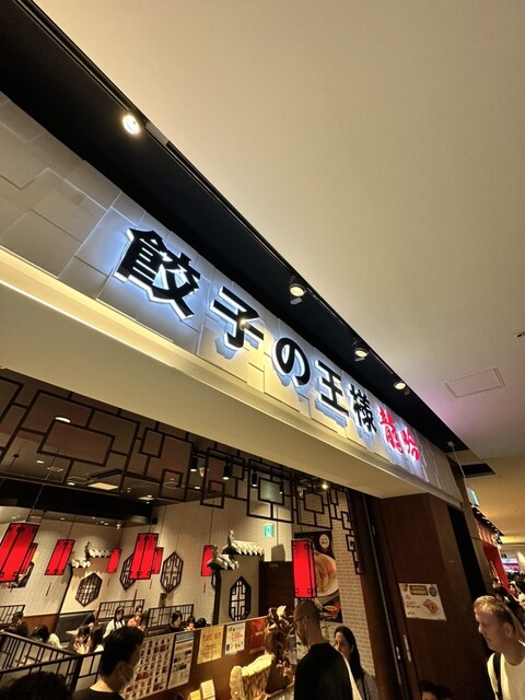 用户对于餃子の王様 龍吟 ダイバーシティ店的评论高清图