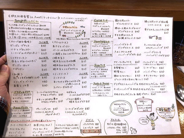 用户对于伊太利亜食堂 La・Amati的评论高清图
