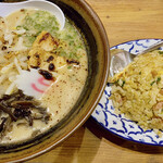 用戶對於河内らーめん　喜神 シークル店的評論圖
