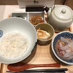 User's review image for だし茶漬け+肉うどん えん 日本生命札幌ビル店