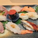 用戶對於元祖ぶっち切り寿司 魚心 心斎橋店的評論圖