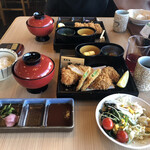 用户对于とんかつKYK 阪急32番街店的评论图