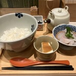 User's review image for だし茶漬け+肉うどん えん 日本生命札幌ビル店