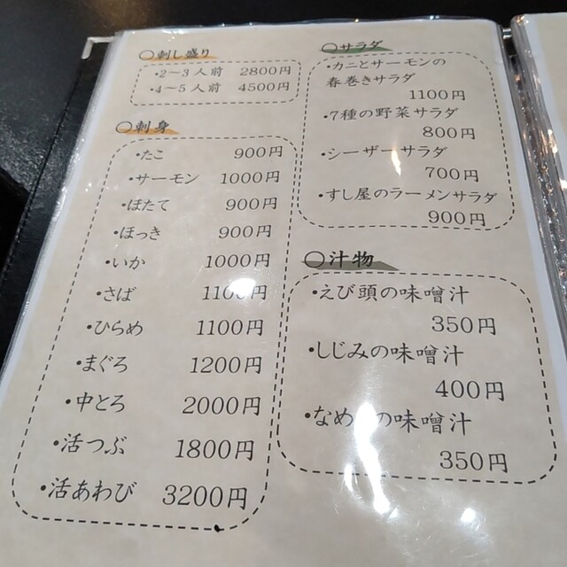 用户对于SUSHI HOUSE 鮨六的评论高清图