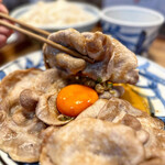 User's review image for あんちすてーき とろろ麦めし 豚丸