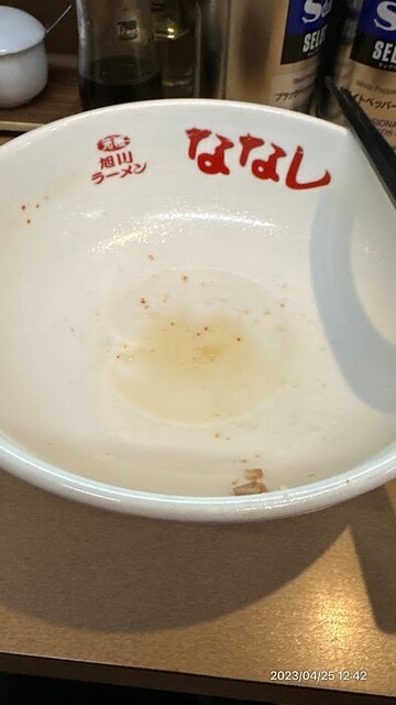 用户对于旭川ラーメン ななし的评论高清图