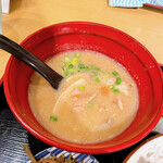 用戶對於とろ〜り豚汁めし 八百食堂的評論圖