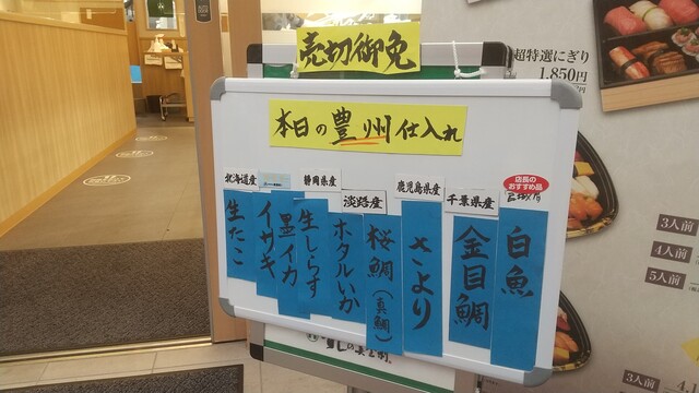 用户对于すしの美登利 新小岩店的评论高清图