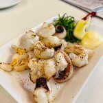 用戶對於となりの焼肉屋のお好み焼屋 銀河商店的評論圖