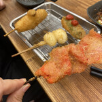 串カツさくら 南海難波店的实拍图