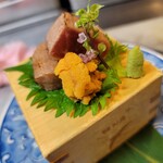 北海道海鮮にほんいち 西中島店的實拍圖