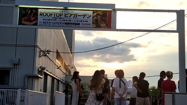 京都タカシマヤ ROOF TOP ビアガーデン的實拍高清圖