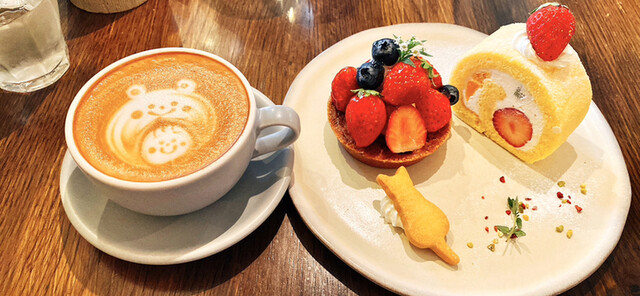 カフェのある暮らしとお菓子のお店的實拍高清圖