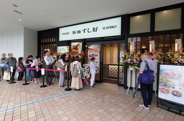築地すし好 東京ドームシティ ラクーア店的實拍高清圖