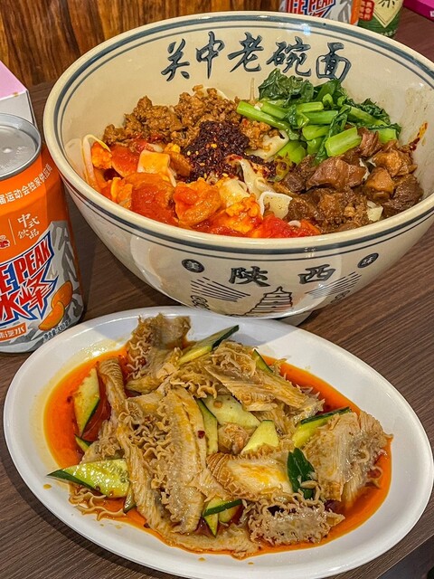 陝西面館的实拍高清图