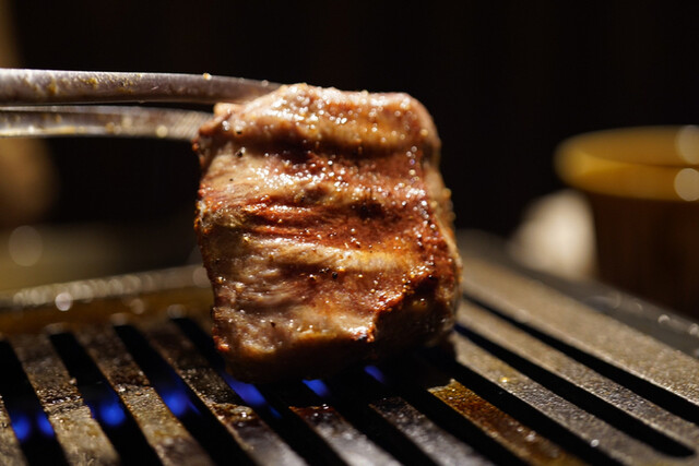 黒毛和牛焼肉 白か黒的實拍高清圖