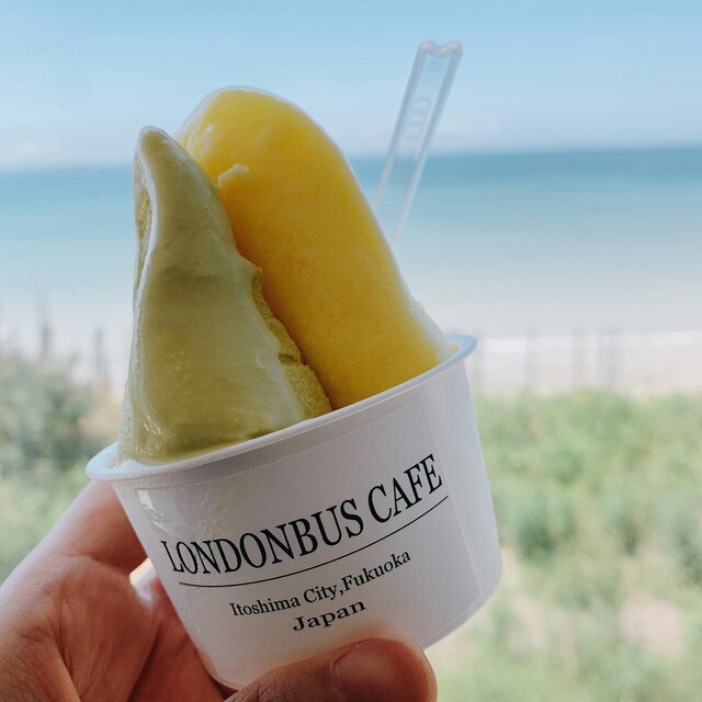 ロンドンバスカフェ的實拍高清圖