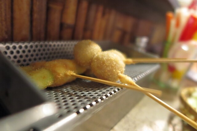 いか玉焼と串カツ マハカラ的實拍高清圖