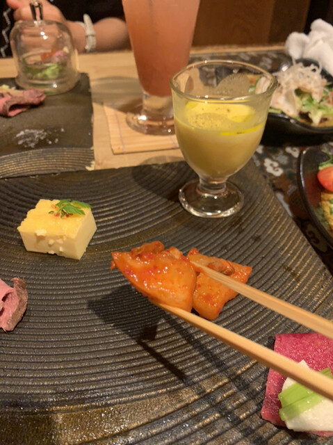 京都肉×青果サワー 京的实拍高清图
