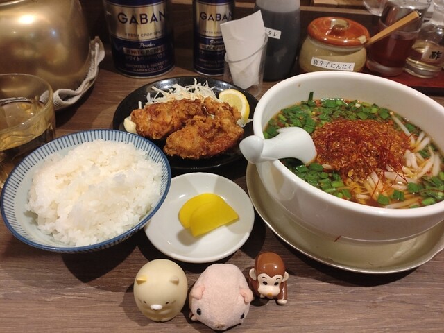 元祖熟成細麺 香来 天王寺MIO店的實拍高清圖