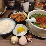 元祖熟成細麺 香来 天王寺MIO店的實拍圖