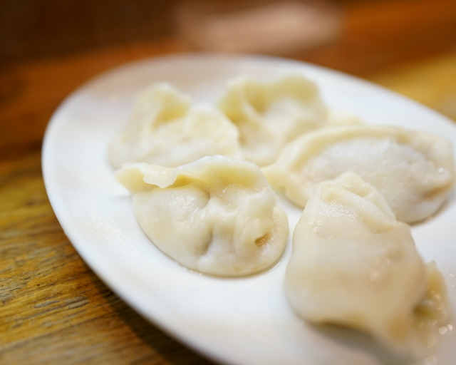 哈爾濱餃子的實拍圖