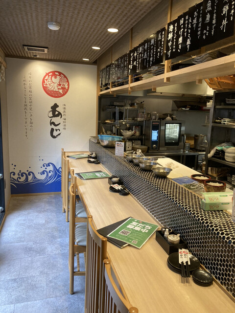 漁港直送 海鮮酒場 あんじ 烏丸六角店的实拍高清图