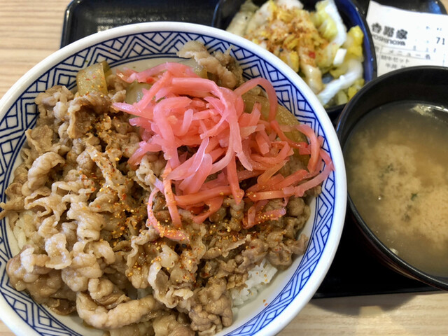 吉野家 ビエラ岸辺健都店的實拍高清圖