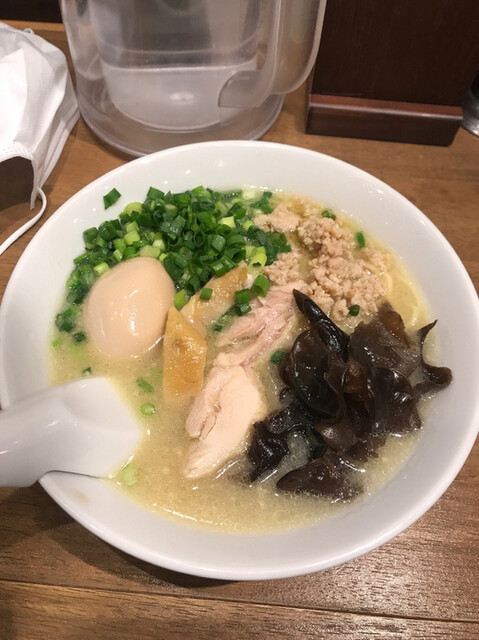 鶏白湯ラーメン 鳥ぶし的實拍高清圖