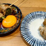 野菜巻き串と餃子 とらじ的实拍图