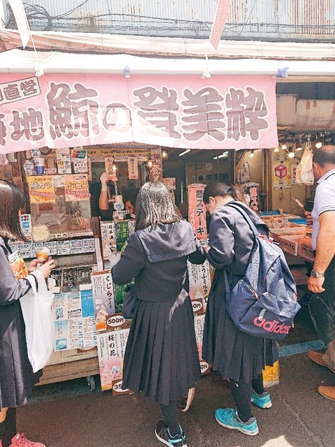 築地の鯨的实拍高清图