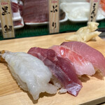 魚がし日本一 立喰寿司 渋谷道玄坂店的實拍圖