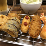 串カツさくら 南海難波店的实拍图