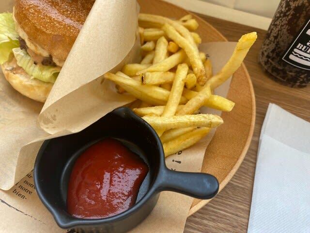 510バーガー的實拍圖