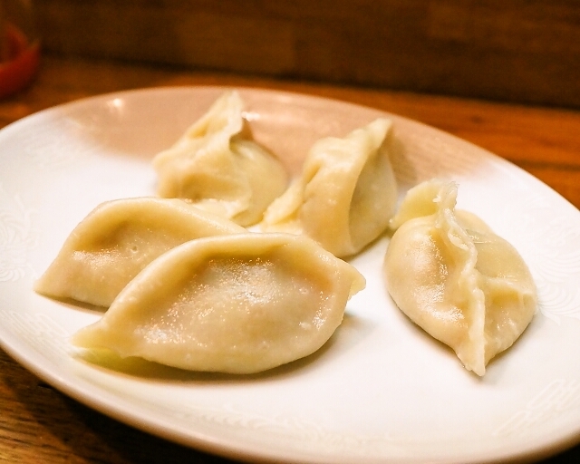 哈爾濱餃子的實拍圖